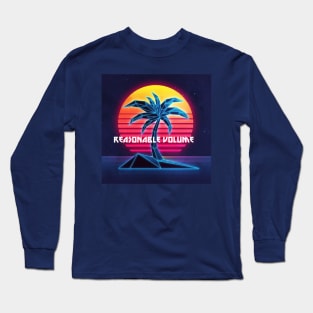 Reasonable Volume Palm Logo Long Sleeve T-Shirt